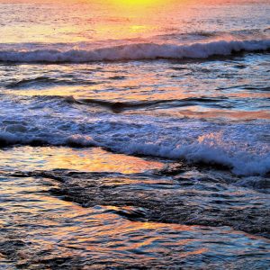 Sligo dawn over the Easkey coastline