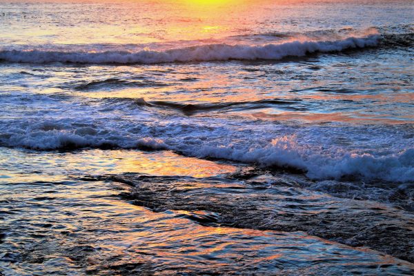 Sligo dawn over the Easkey coastline