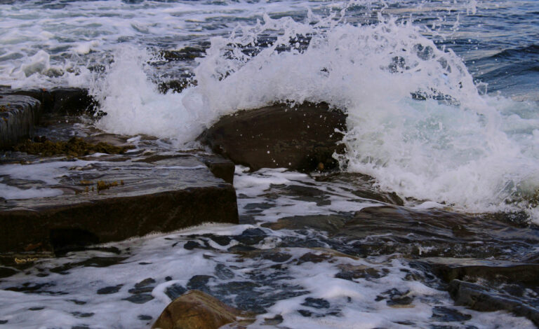 Little wave breaking on the Wild Atlantic Way